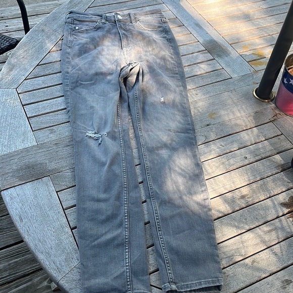 &Denim Gray Jeans - Picture 3 of 4
